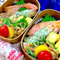 今日の夫婦弁⁽⁽ ◟(灬 ˊωˋ 灬)◞ ⁾⁾💕|桃実さん