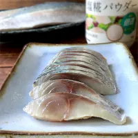 釣り魚🎣塩糀パウダーdeシメサバ| 9421beruさん