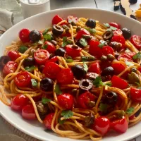 ちょい足しオイスターでおいしいプッタネスカ風スパゲッティ|yukoさん