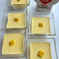 とうもろこしのチーズムース