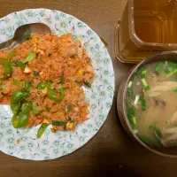 昼食　四川風ピリ辛チャーハン|ATさん