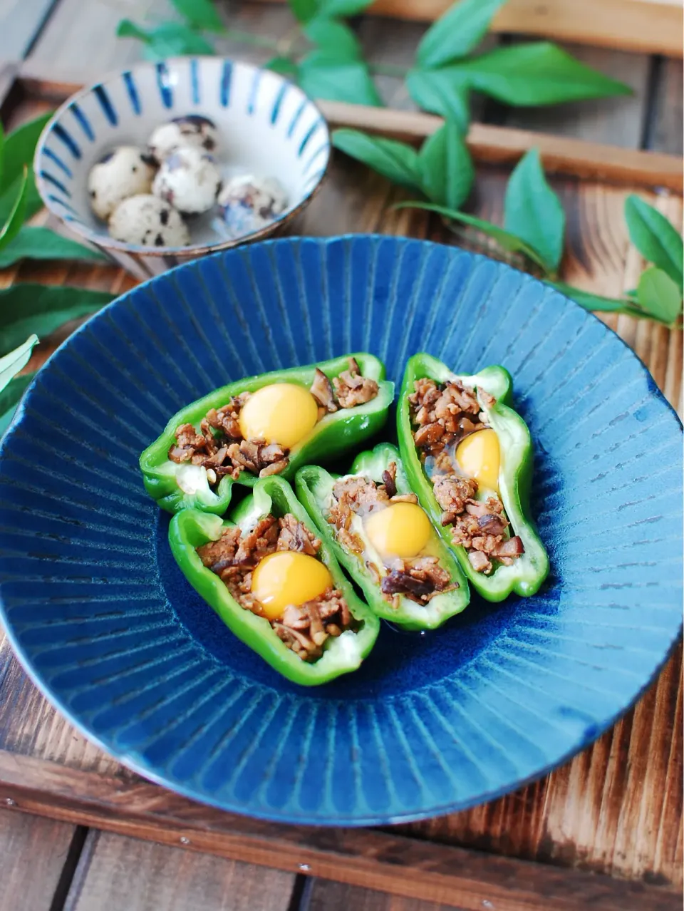 ピーマンと挽肉|さくらさん