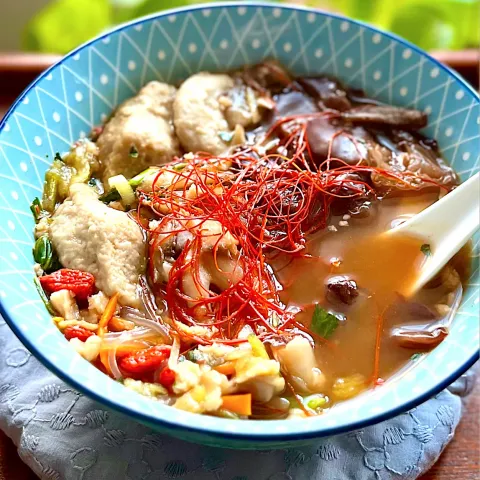 「Wできたてシェフレンジ」を使ってみたSnapdishの料理・レシピ写真:体ぽかぽか 薬膳麻辣湯♨️