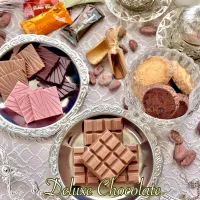 有楽製菓の
デラックスチョコレートシリーズです♡♡|sucreroomさん