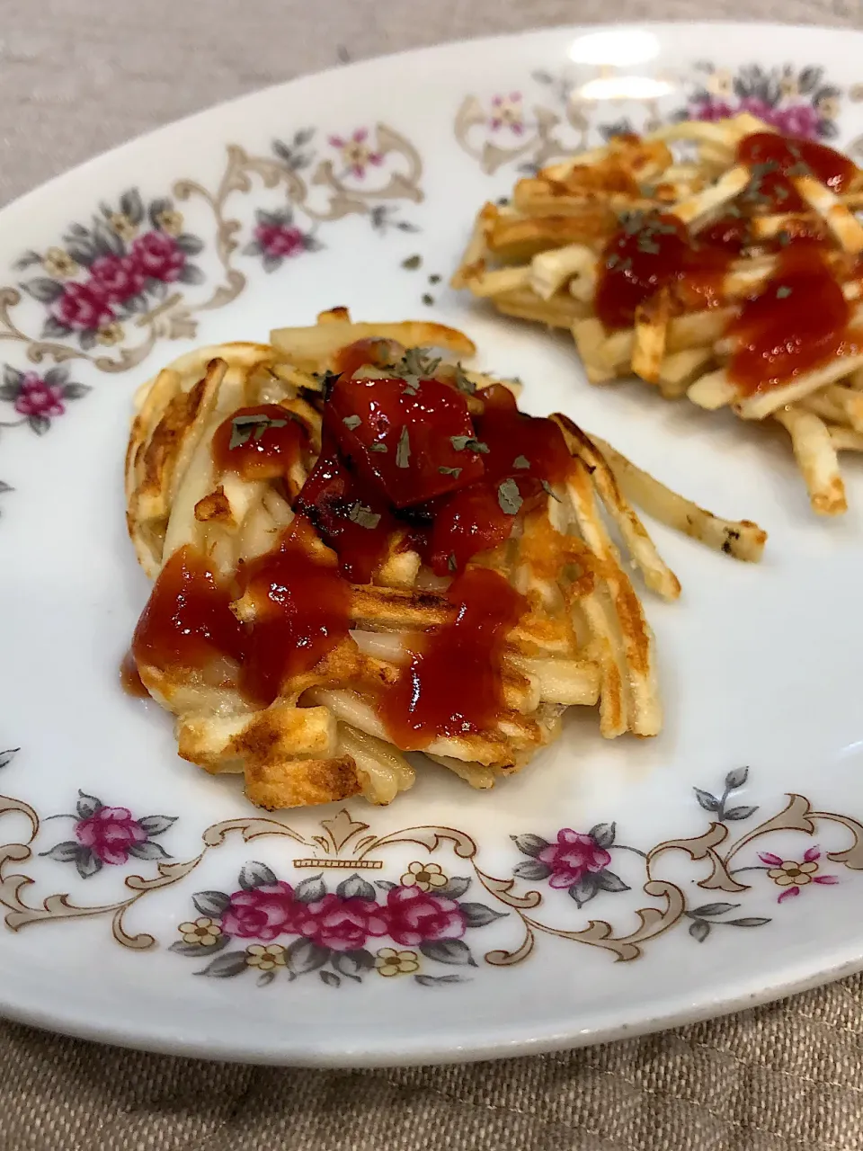 うどんピザ|うーくーちゃんさん