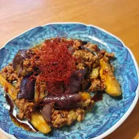 茄子と豚ひき肉のオイスターソース炒め|角康広さん