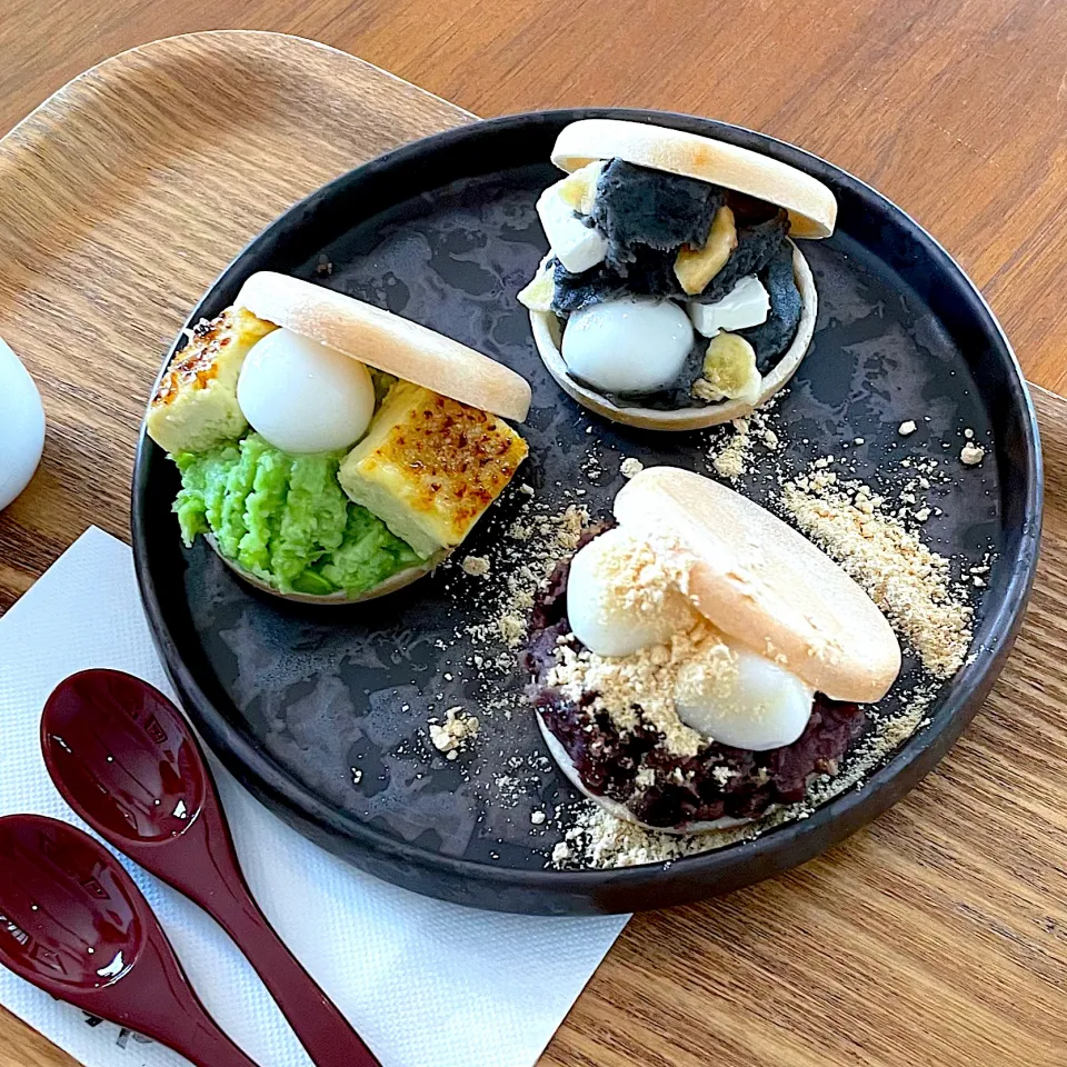 甘味処 すずや モナカ|四天王さん