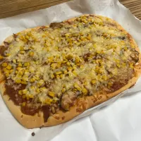 ナスのトマト🍅ソースピザ🍕|TOMOさん
