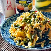 🇨🇳🐣酸豆角炒蛋🐣🇨🇳|にゃんぺこさん