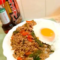 ユウキ食品さんの調味料で‬本格ガパオライス‬|❤︎YUKARI❤︎さん