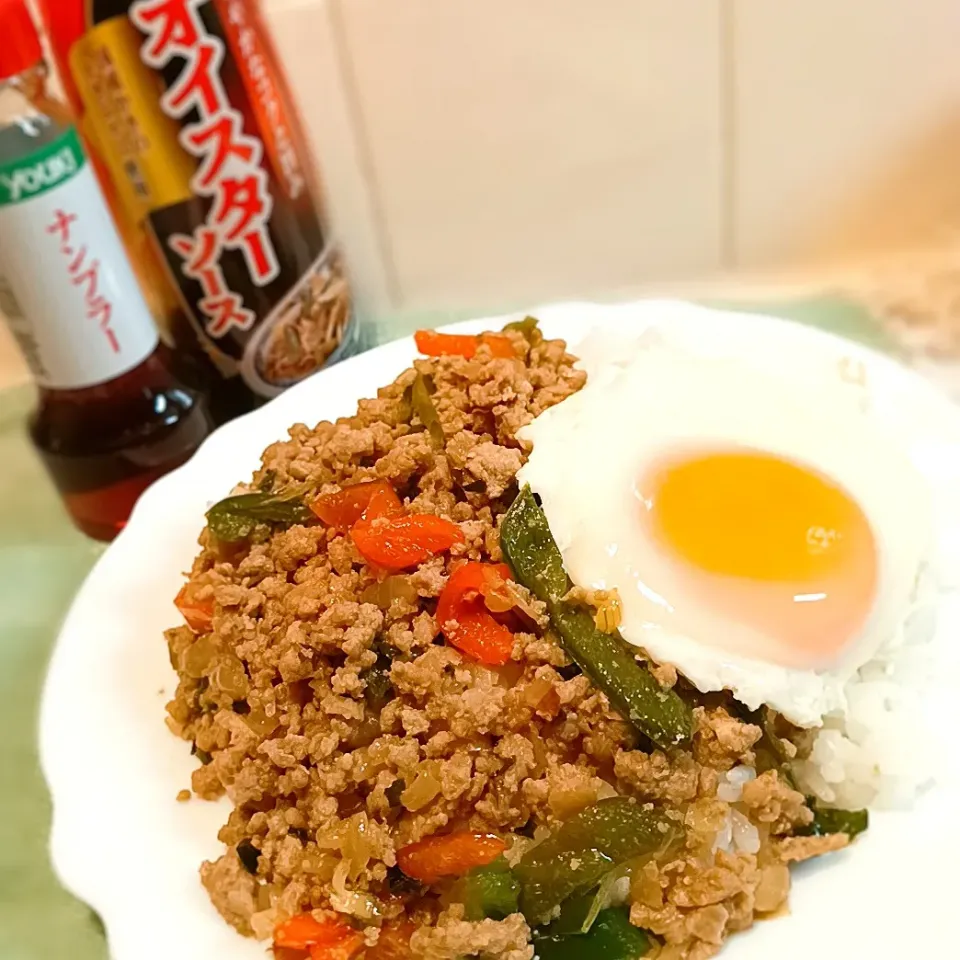 ユウキ食品さんの調味料で‬本格ガパオライス‬|❤︎YUKARI❤︎さん