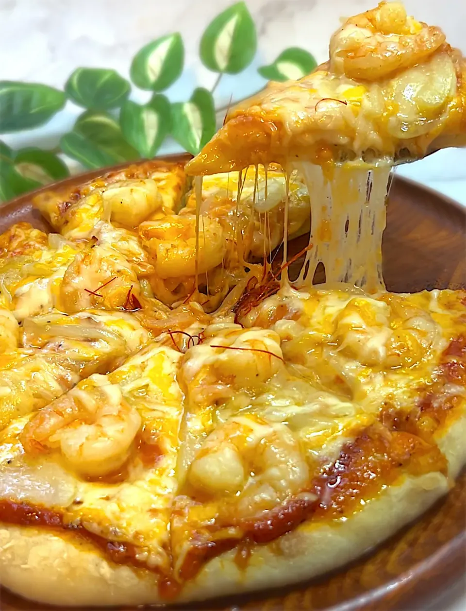 ハニーガーリックシュリンプピザ|珍味( ´ ▽ ` )ﾉさん