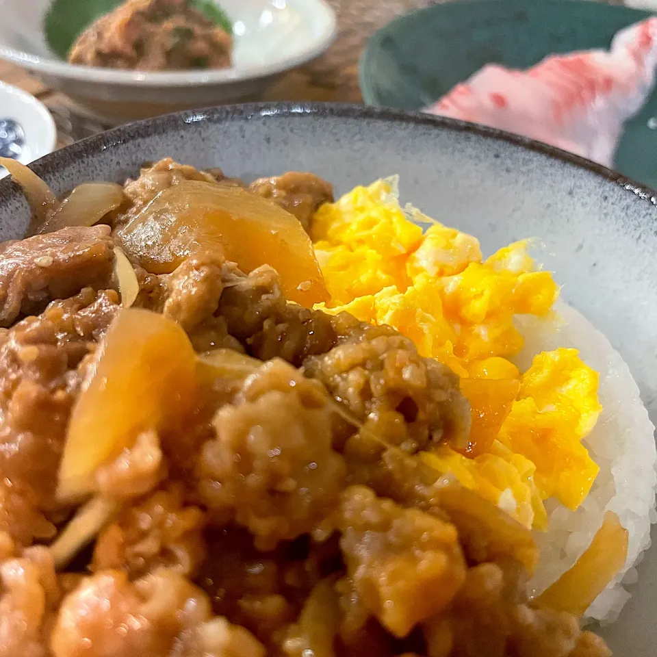 豚玉丼|mahopokorinさん