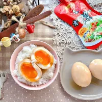 オイスターソースde煮卵/味玉丼🐣
《李錦記オイスターソース》使用|がぁがさん