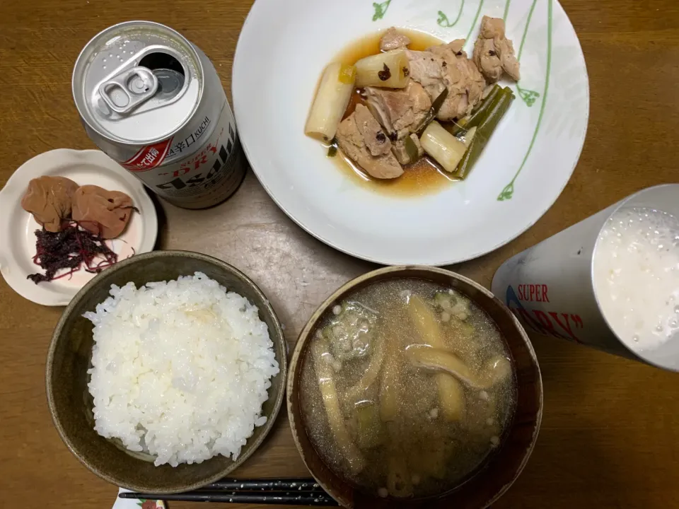 夕食　よだれ鶏|ATさん