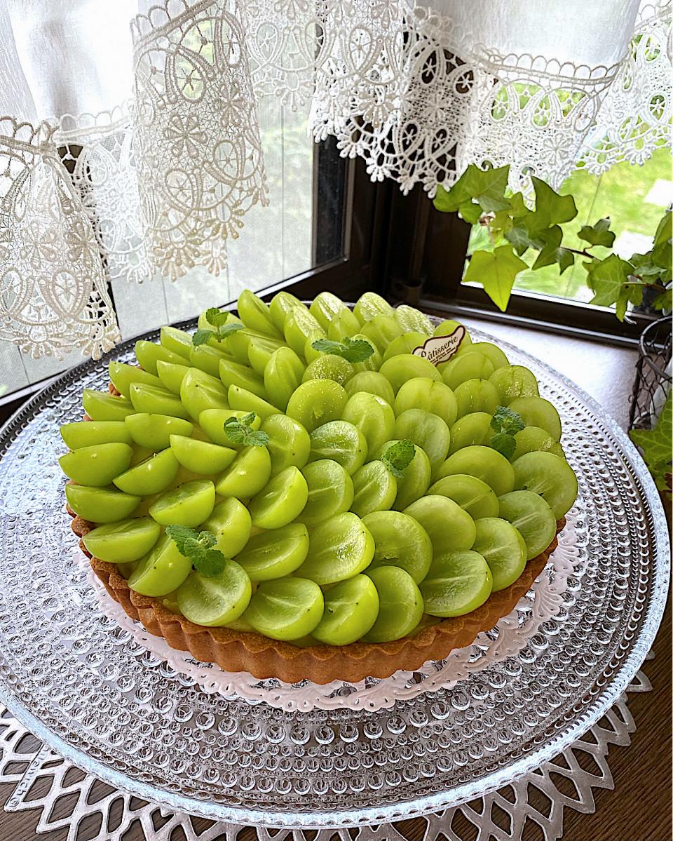 シャインマスカットのタルト