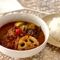 鶏ひき肉スープカレー|kyoさん
