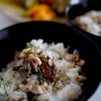 秋刀魚ご飯