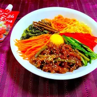 ヤンニョム ビビンバ丼|ももさん