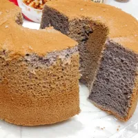 紫芋シフォンケーキ|シンニャンさん