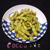 焼きペペロン枝豆✨|cocco+さん