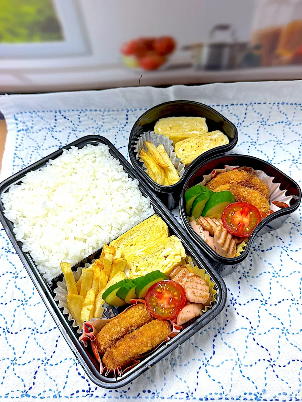 カレーコロッケ弁当|アッキーさん