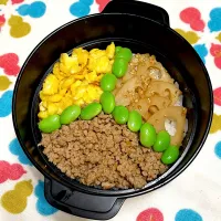 9/3 3色弁当|みっこちゃんさん