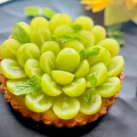 ひろろん便のシャインマスカットでフルーチェタルト|🌺🌺Foodie🌺🌺さん