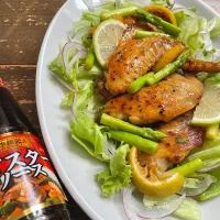 まる(丸大豆)さんの料理 手羽先のオイスターソース煮 レモンペッパー風味|七海さん