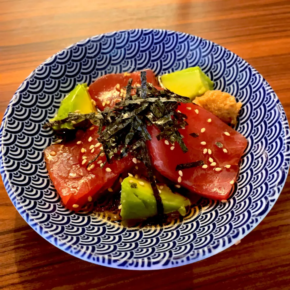 まぐろとアボカドの出汁醤油|T. Wonderさん