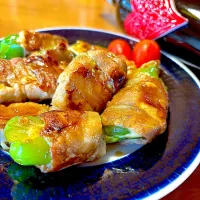 みったんさんの料理 チーズたっぷりピーマンの肉巻き