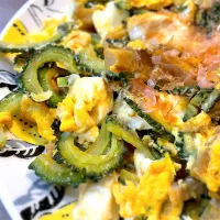 ゴーヤチャンプルー|もじゃさん