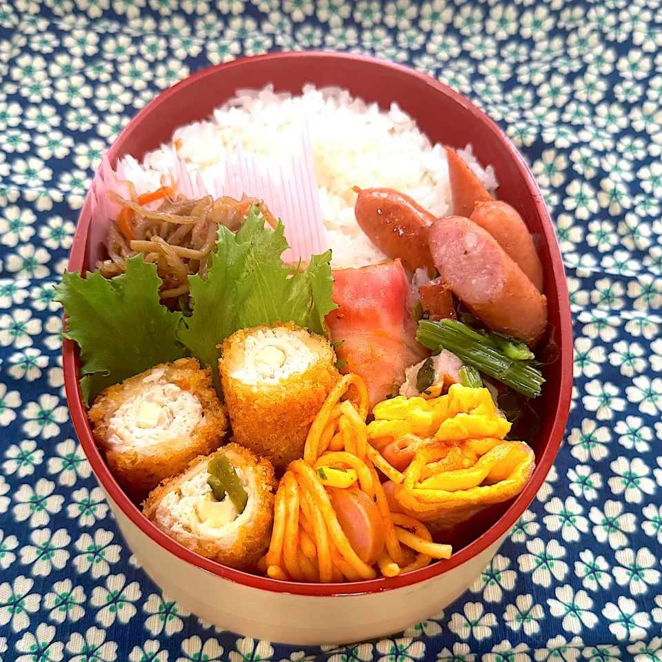 9月4日⚾️ロールカツ弁当|ぽんちゃんさん