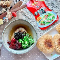 オイスターソースde焼きおにぎり/冷やし茶漬け
《李錦記オイスターソース》使用|がぁがさん