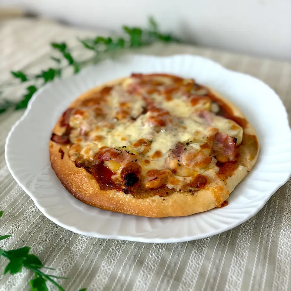 アンチョビポテトピザ|いちごさん