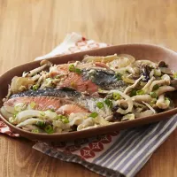 鮭ときのこのちゃんちゃん焼き|日の出みりんさん