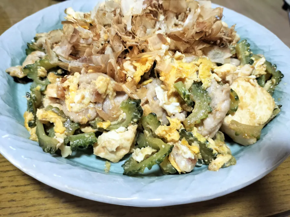 ゴーヤチャンプル|みよぱさん