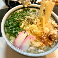 鶏そぼろあんかけきつね卵とじうどん| Takeshi  Nagakiさん