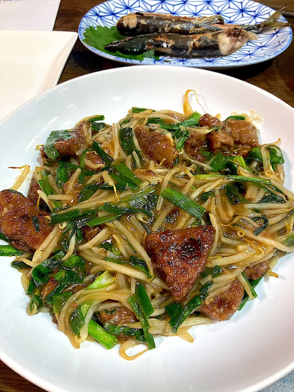 レバニラ炒め|ミルルさん