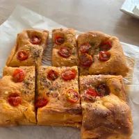 トマトのフォカッチャ|すずさん