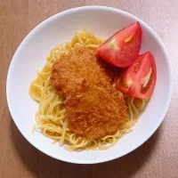 オイスターソース焼きそばヒレかつ丼|ナナさん
