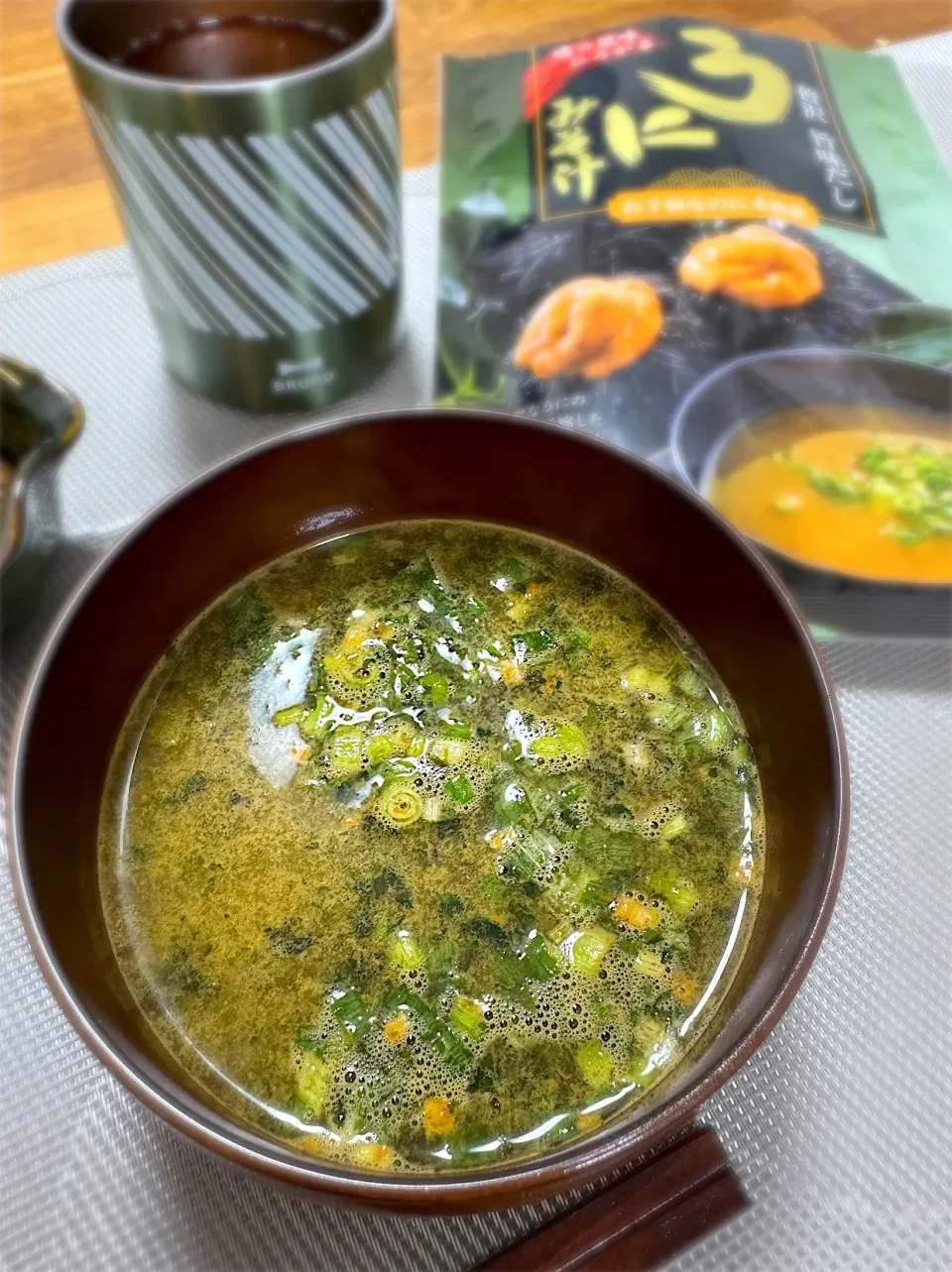 ウニ味噌汁|morimi32さん