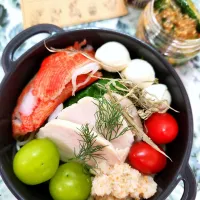 @きなこさんの料理 もぎり胡瓜の梅味噌和え→→桧枝岐そば弁当|@きなこさん