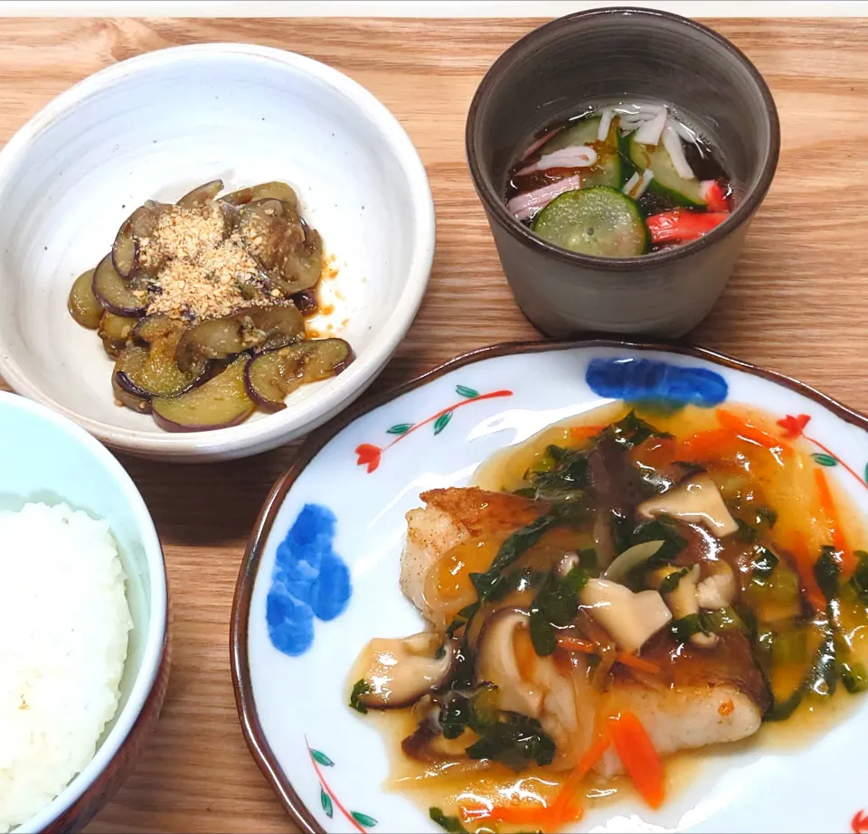 真鯛の野菜あんかけ（シニア食）|りょうさん