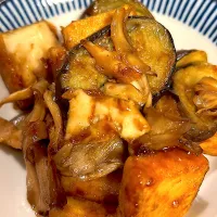 ナスと厚揚げの照り焼き|トモさん
