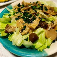 オイスターきのこのサラダ|もっさんさん