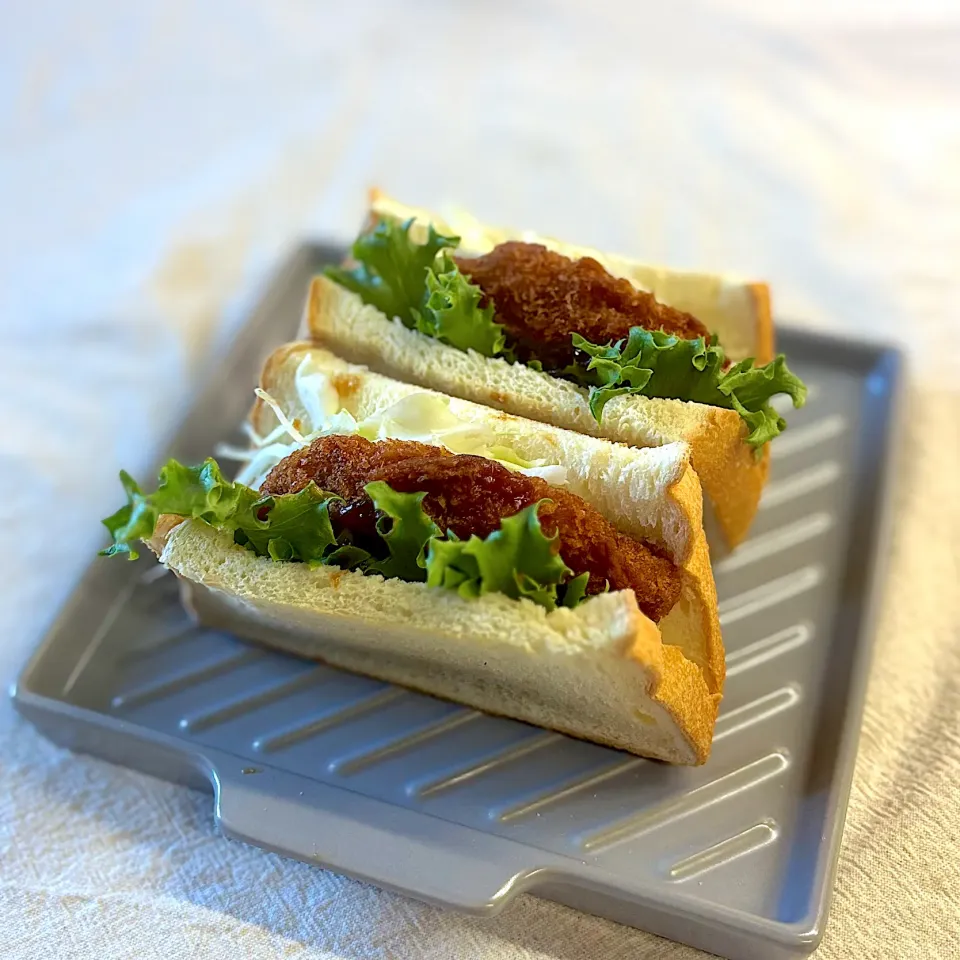 メンチカツサンド|かっちゃん杉さん