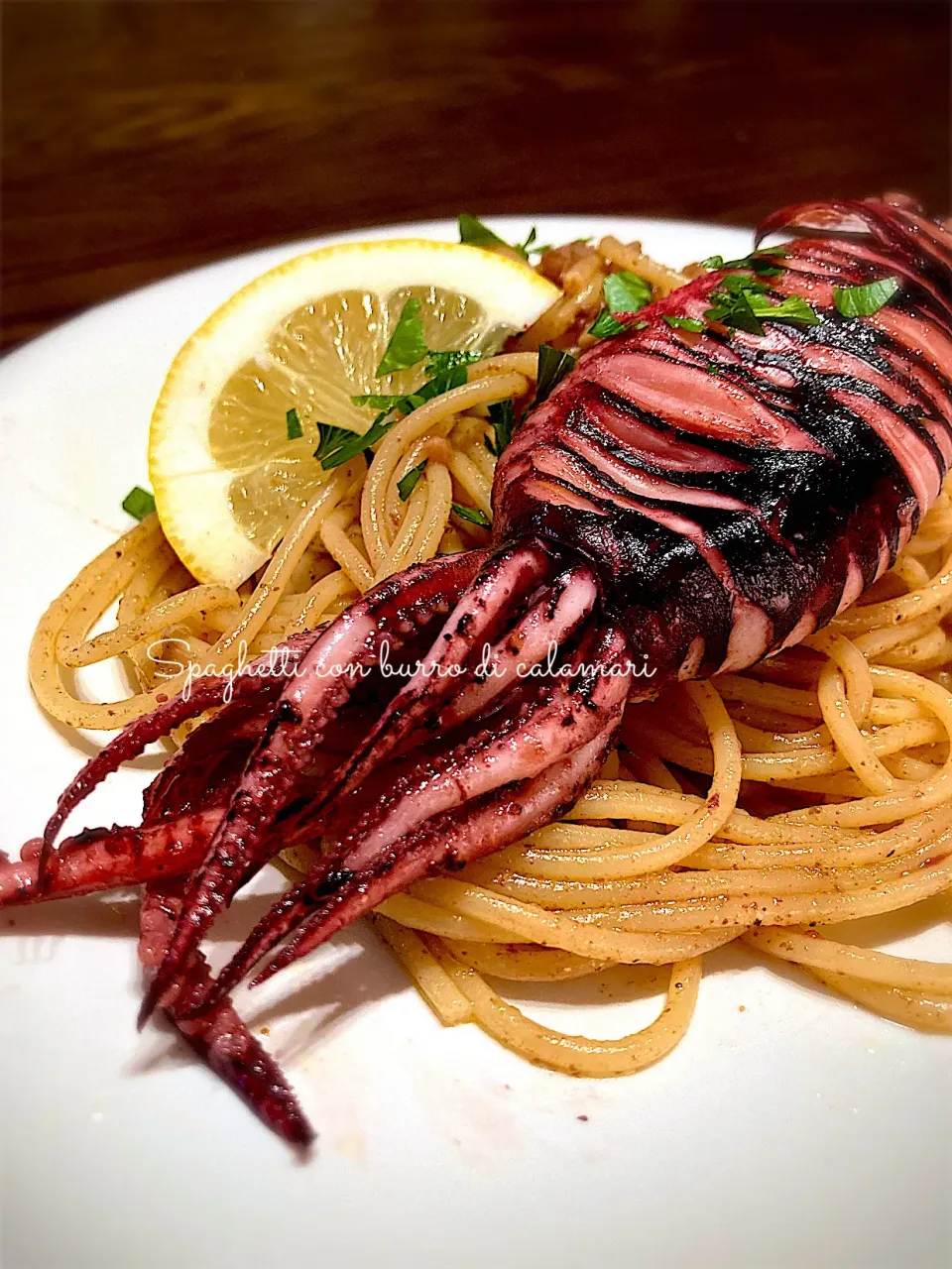 するめいかのバターオイルパスタ|気まぐれシェフさん