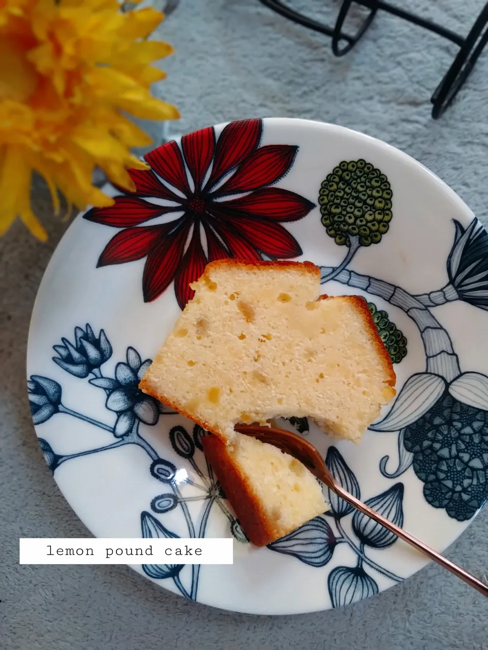レモンパウンドケーキ|B L U E 🍴さん