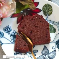 チョコレートパウンドケーキ| B L U E 🍴さん